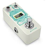 Donner Triple Looper Pedal de Efectos para Guitarra con Barra de Progreso de Tiempo- True Bypass